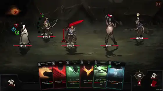 Time-cost card combat used in forge and bell timing puzzles